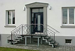 treppengeländer aus edelstahl