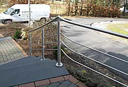 treppengeländer im Aussenbereich